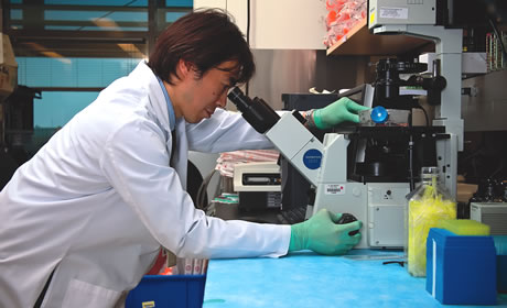 Hiroshi Komine, Moffitt researcher